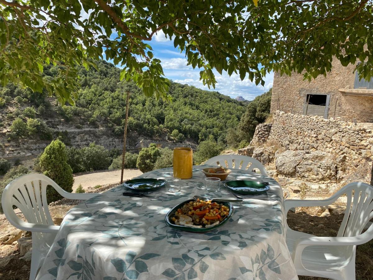 Masia La Perera Morella Esterno foto