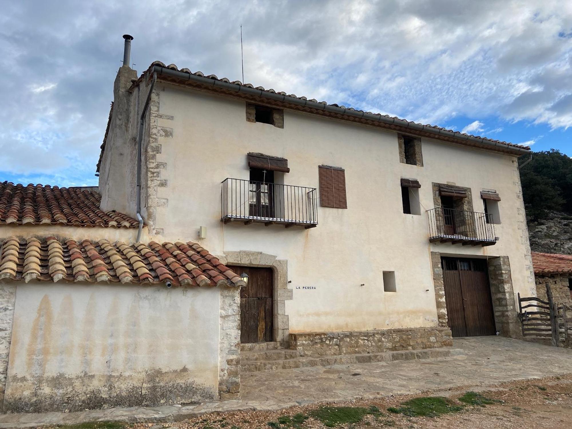 Masia La Perera Morella Esterno foto